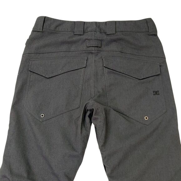 DC Gray Ski Snow Pants Mens Medium 34x32 Gray Exotex 5K Snowboarding Winter - Picture 6 of 12